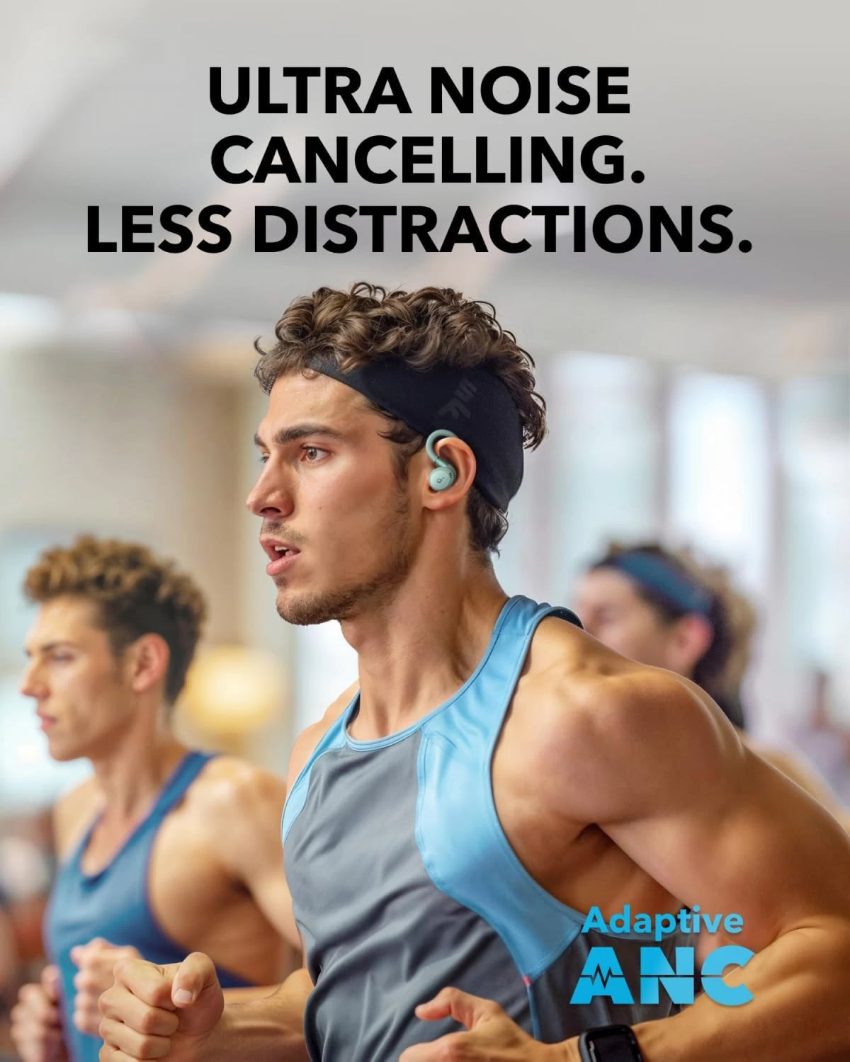 Anker Soundcore Sport X20 Bluetooth-høretelefoner, TWS, ANC, grøn A3968G61