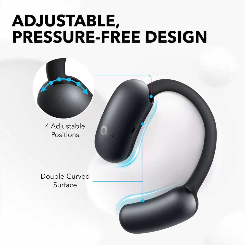Handsfree Bluetooth Anker SoundCore AeroFit 2, TWS, Sort A3874G11