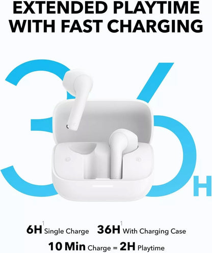 Handsfree Bluetooth Anker SoundCore K20i, TWS, Hvid A3994G21