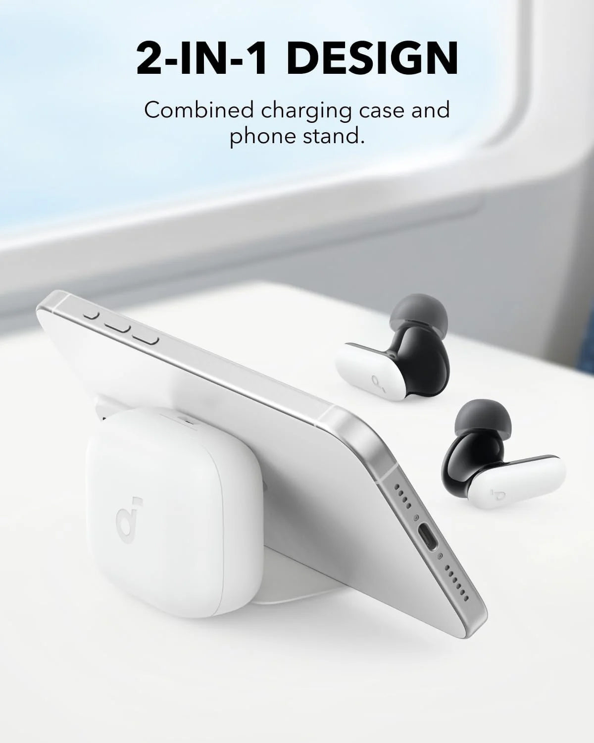 Handsfree Bluetooth Anker SoundCore P30i, TWS, ANC, Hvid A3959321