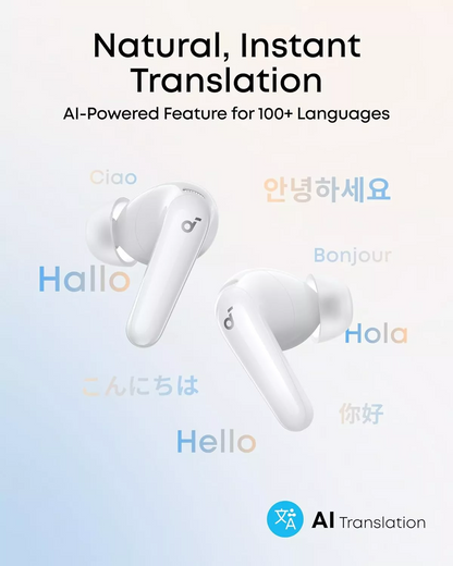Handsfree Bluetooth Anker Soundcore R60i, TWS, ANC, Hvid D1202G21