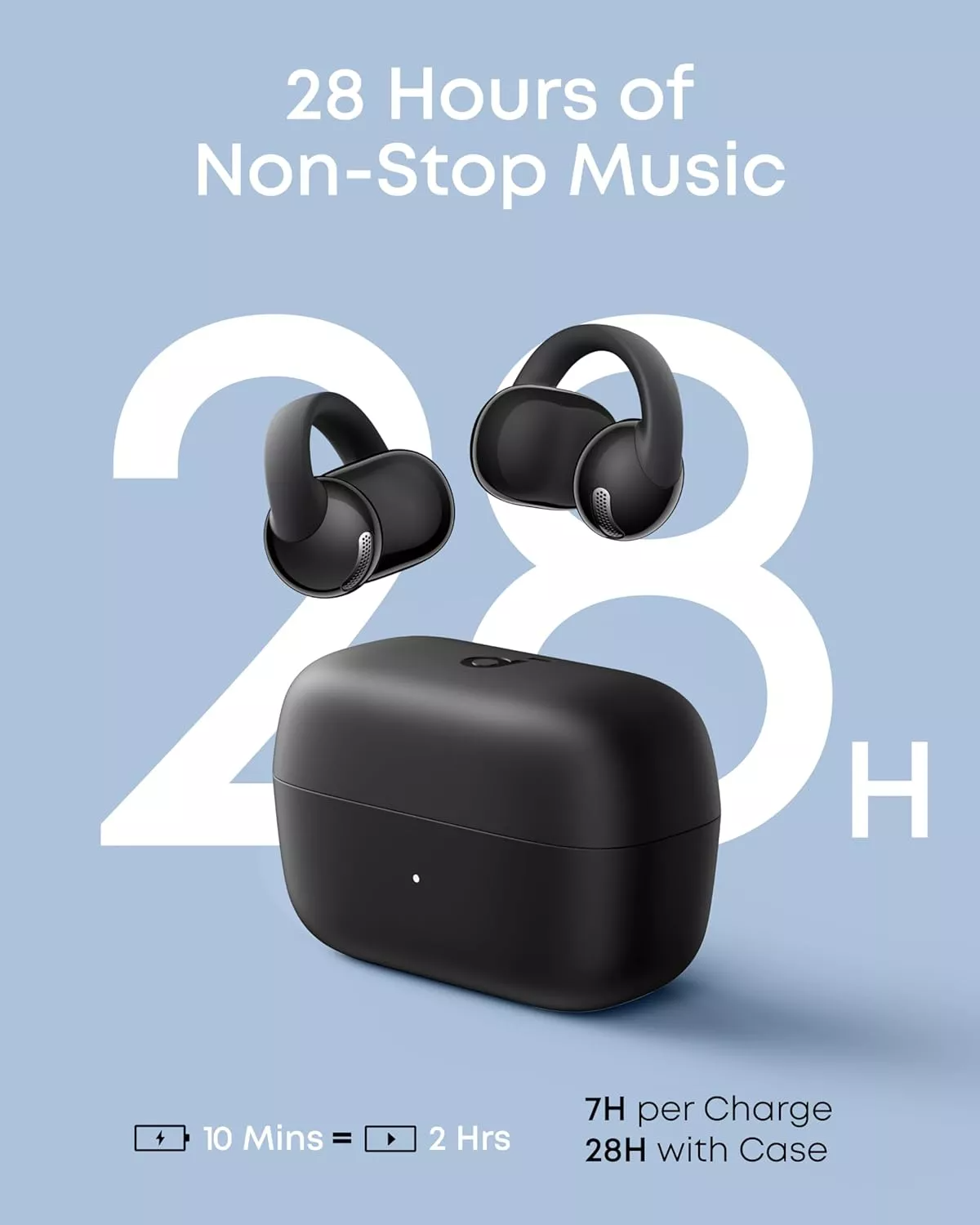 Handsfree Bluetooth Anker SoundCore C50i, TWS, Sort, Genforseglet D1101G11