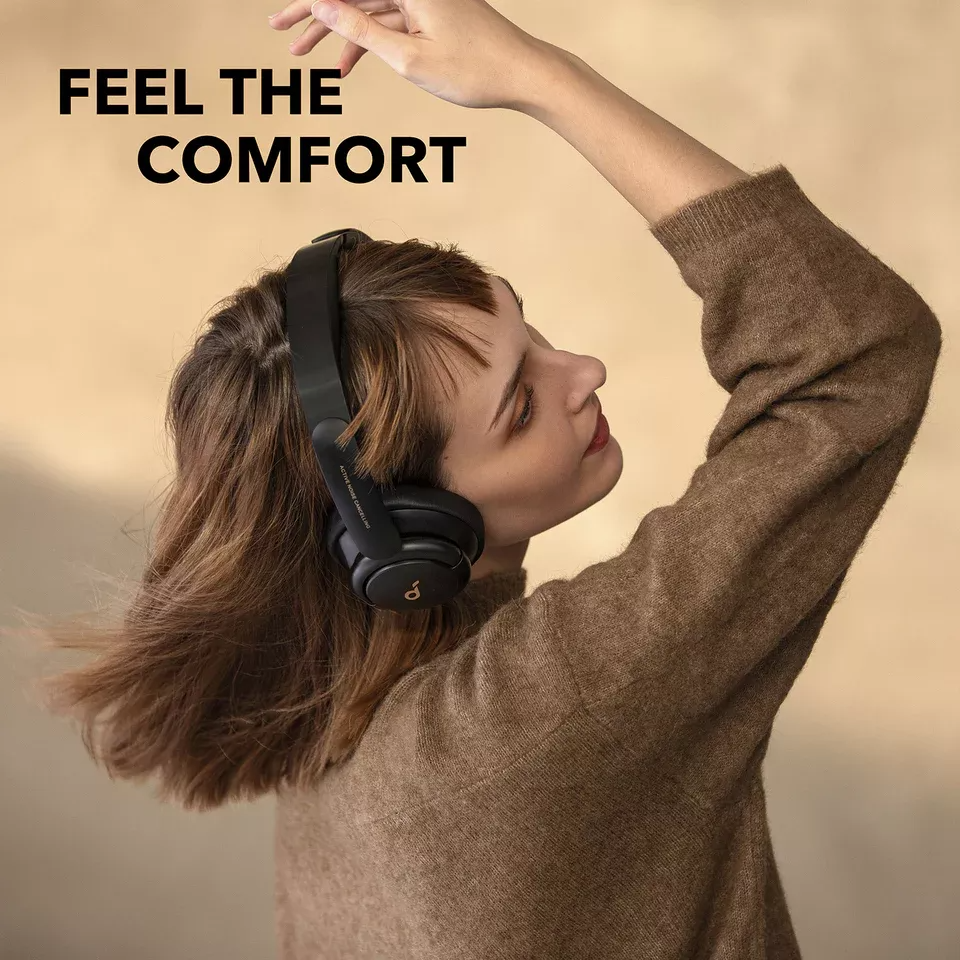 Handsfree Bluetooth Anker SoundCore Q30, A2DP, ANC, Sort A3028313