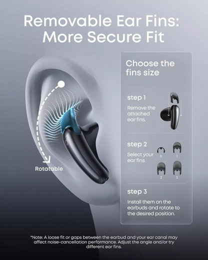 Handsfree Bluetooth Anker SoundCore Liberty Buds, TWS, ANC, Sort D1200G11