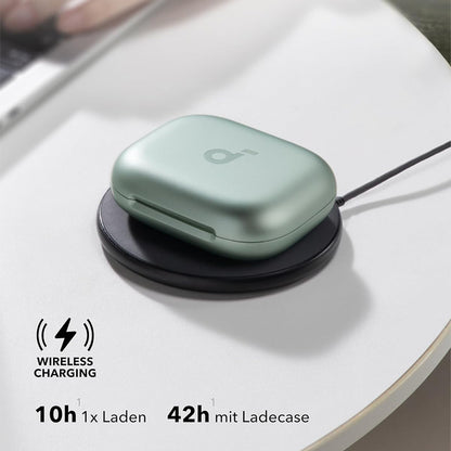Handsfree Bluetooth Anker SoundCore AeroFit 2, TWS, Grøn A3874G61
