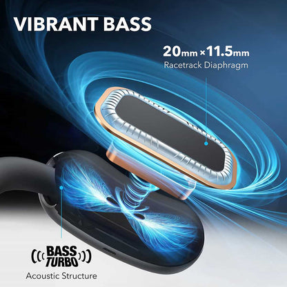 Handsfree Bluetooth Anker SoundCore AeroFit 2, TWS, Grøn A3874G61