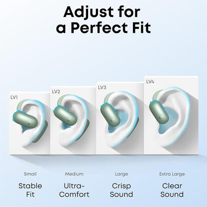 Handsfree Bluetooth Anker SoundCore AeroFit 2, TWS, Grøn A3874G61