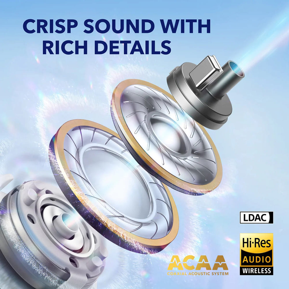 Handsfree Bluetooth Anker SoundCore Liberty 4, TWS, ANC, Hvid A3953G21