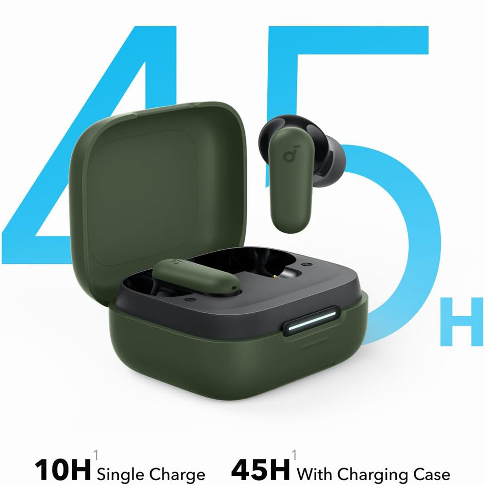 Handsfree Bluetooth Anker SoundCore P30i, TWS, Grøn A3959361