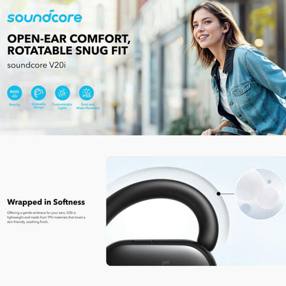 Handsfree Bluetooth Anker SoundCore V20i, TWS, Hvid A3876G21