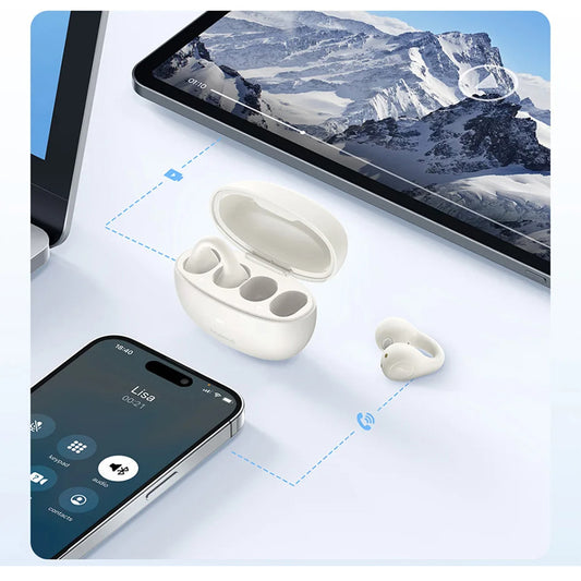 Handsfree Bluetooth Baseus AirGo AS01, TWS, Hvid A00069101223-00