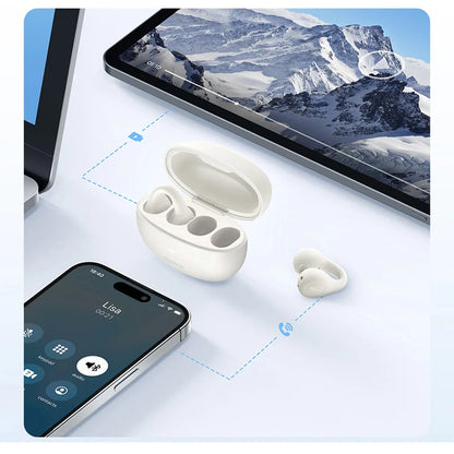 Handsfree Bluetooth Baseus AirGo AS01, TWS, Hvid A00069101223-00