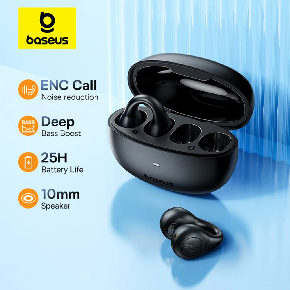 Håndfri Bluetooth Baseus AirGo AS01, TWS, Sort A00069101113113-00 