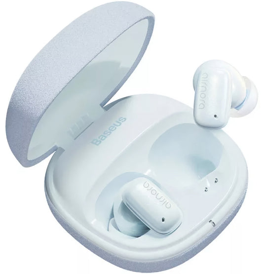 Handsfree Bluetooth Baseus AirNora 2, TWS, ANC, Blå NGTW320203