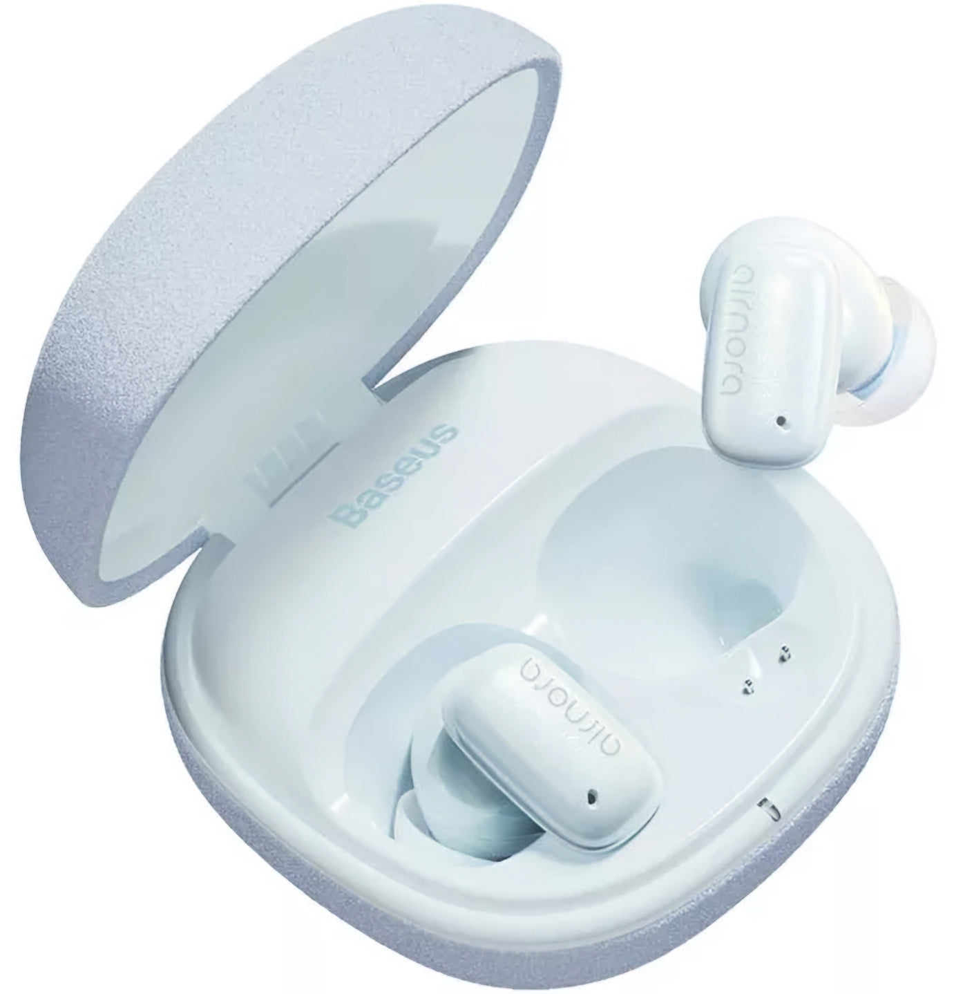 Handsfree Bluetooth Baseus AirNora 2, TWS, ANC, Blå NGTW320203