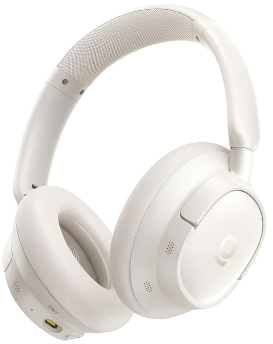 Handsfree Bluetooth Baseus Bass BH1 NC, MultiPoint, A2DP, ANC, Hvid A0203702