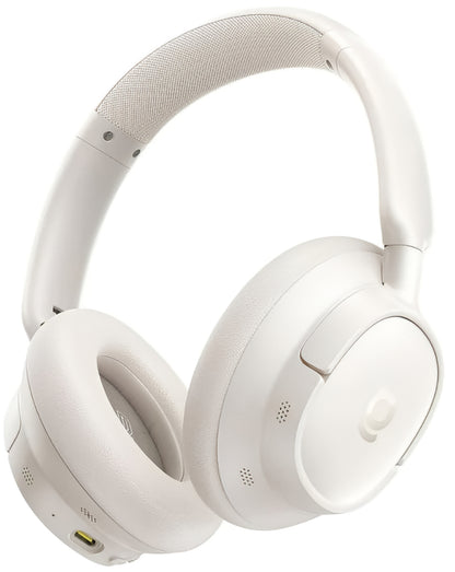 Handsfree Bluetooth Baseus Bass BH1 NC, MultiPoint, A2DP, ANC, Hvid A0203702