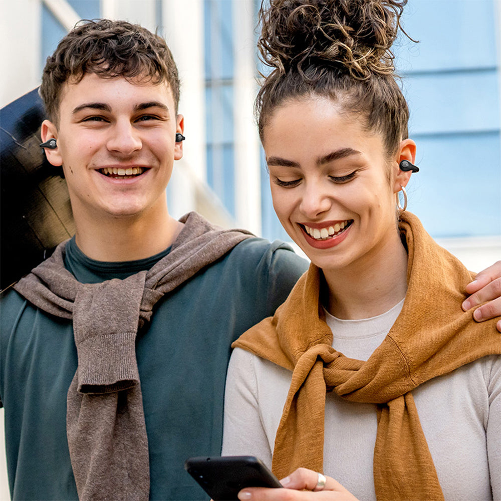 Handsfree Bluetooth Baseus Bass 15 Clip, TWS, Sort A00079500113-00