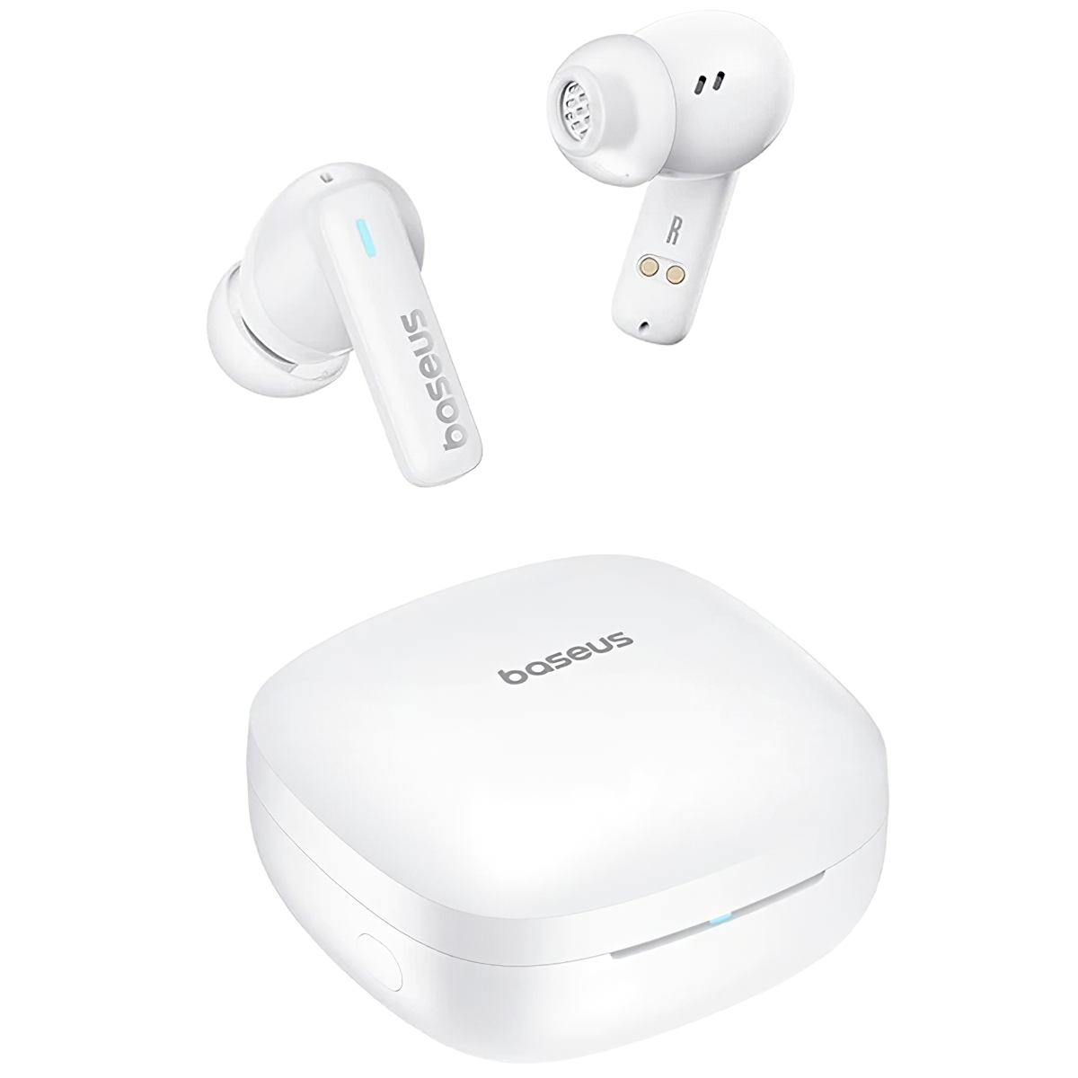 Håndfri Bluetooth Bluetooth Baseus Bowie E19, TWS, Hvid A00069600223-00 