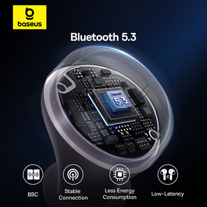 Håndfri Bluetooth Baseus Bowie E18, TWS, Sort A00023800123-00 
