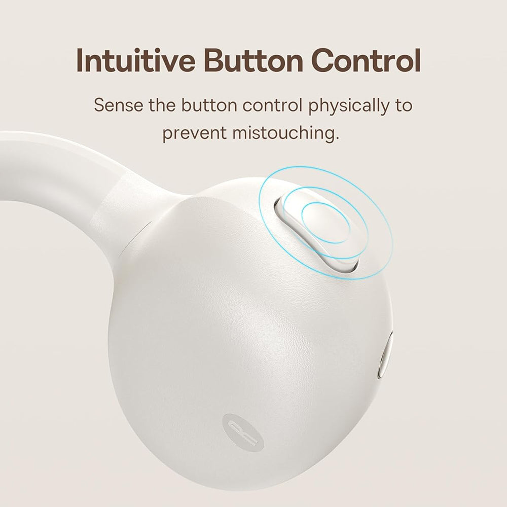 Handsfree Bluetooth Baseus Bowie MC1, TWS, Hvid A00083501226-00