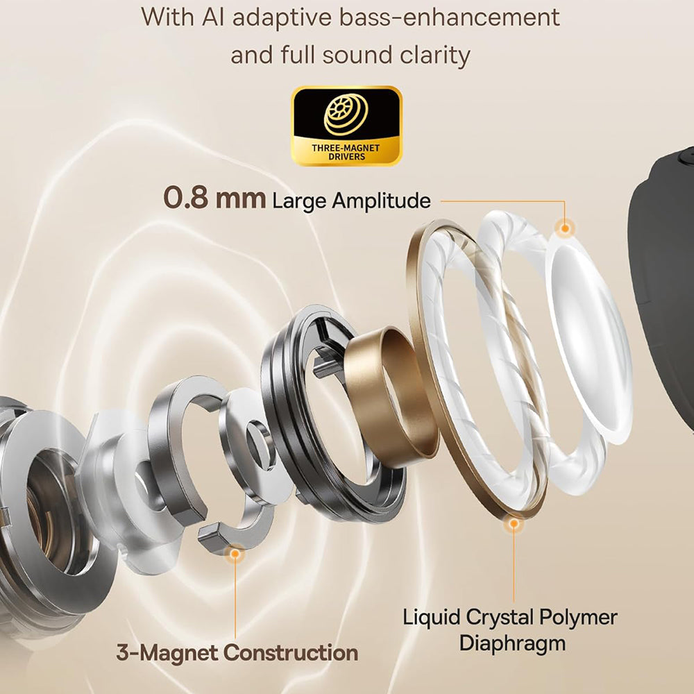 Handsfree Bluetooth Baseus Bowie MC1, TWS, Sort A00083501126-00