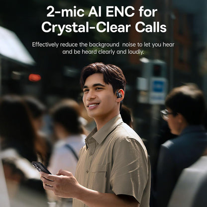 Handsfree Bluetooth Baseus Eli 2i Fit, TWS, Sort A0102604