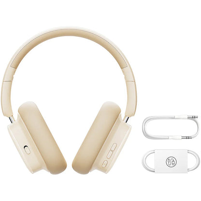 Handsfree Bluetooth Baseus Bowie H1i, A2DP, ANC, Hvid A00050402223-00