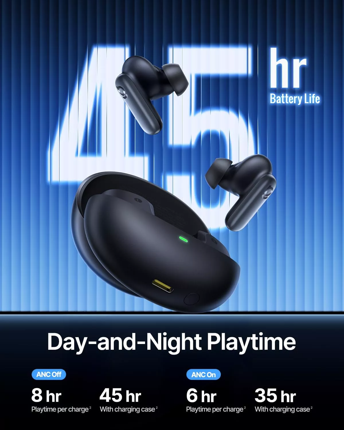 Handsfree Bluetooth Baseus Inspire XP1 Sound by Bose, TWS, ANC, Sort A0010902