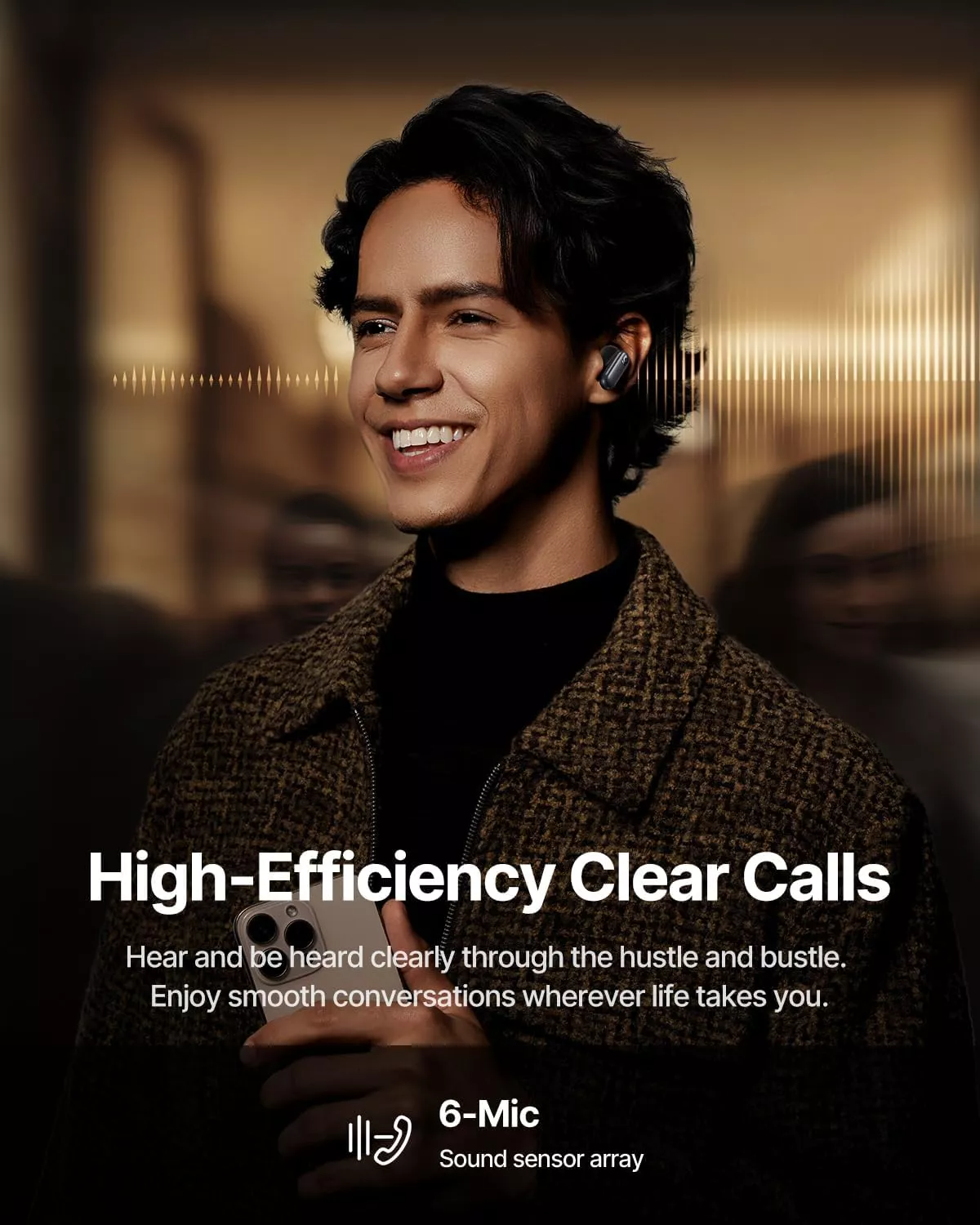 Handsfree Bluetooth Baseus Inspire XP1 Sound by Bose, TWS, ANC, Sort A0010902