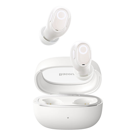 Handsfree Bluetooth Baseus WM02+, TWS, Hvid NGTW370302