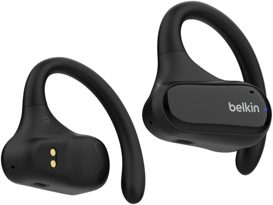 Handsfree Bluetooth Belkin SoundForm ClearFit, TWS, Multipoint, Sort AUC013ctBK