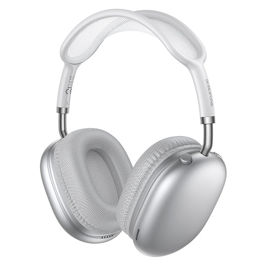 Handsfree Bluetooth Borofone BO36 Tone, A2DP, Sølv