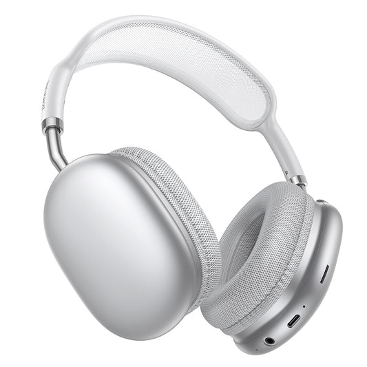 Handsfree Bluetooth Borofone BO36 Tone, A2DP, Sølv