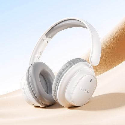 Borofone BO39 Melotide Bluetooth-håndfri, A2DP, hvid