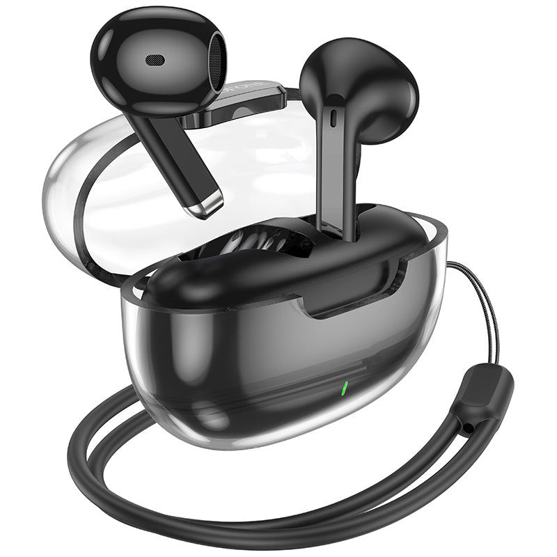 Handsfree Bluetooth Borofone BW46 Ice Flake, TWS, Sort
