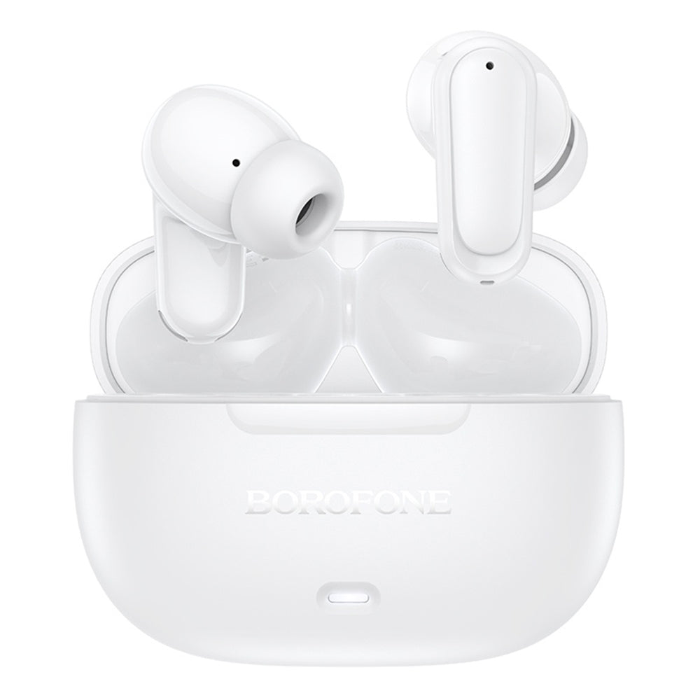 Handsfree Bluetooth Borofone BW96 Mellow, TWS, Hvid