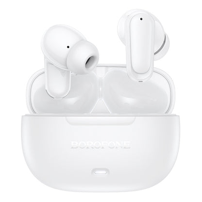 Handsfree Bluetooth Borofone BW96 Mellow, TWS, Hvid