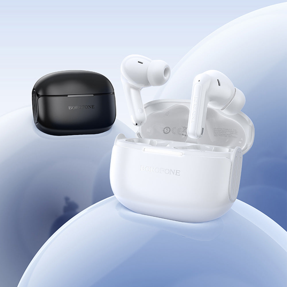 Handsfree Bluetooth Borofone FQ9 Peaceful, TWS, Sort