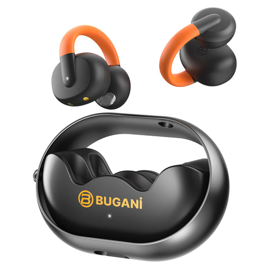 Handsfree Bluetooth Bugani Clip B21, TWS, Sort
