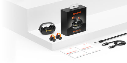 Bluetooth-handsfree Bugani Clip B21, TWS, Hvid