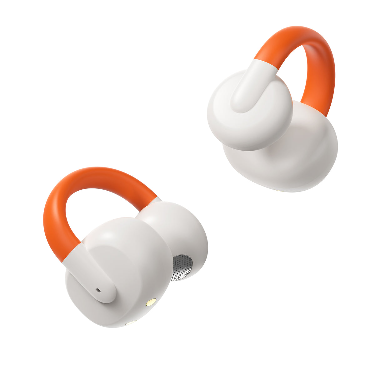 Bluetooth-handsfree Bugani Clip B21, TWS, Hvid