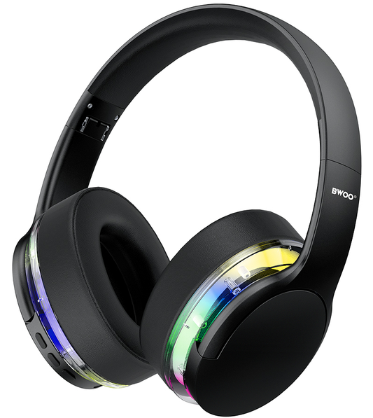 Bluetooth-handsfree BWOO BO-BW587, A2DP, ANC, Sort