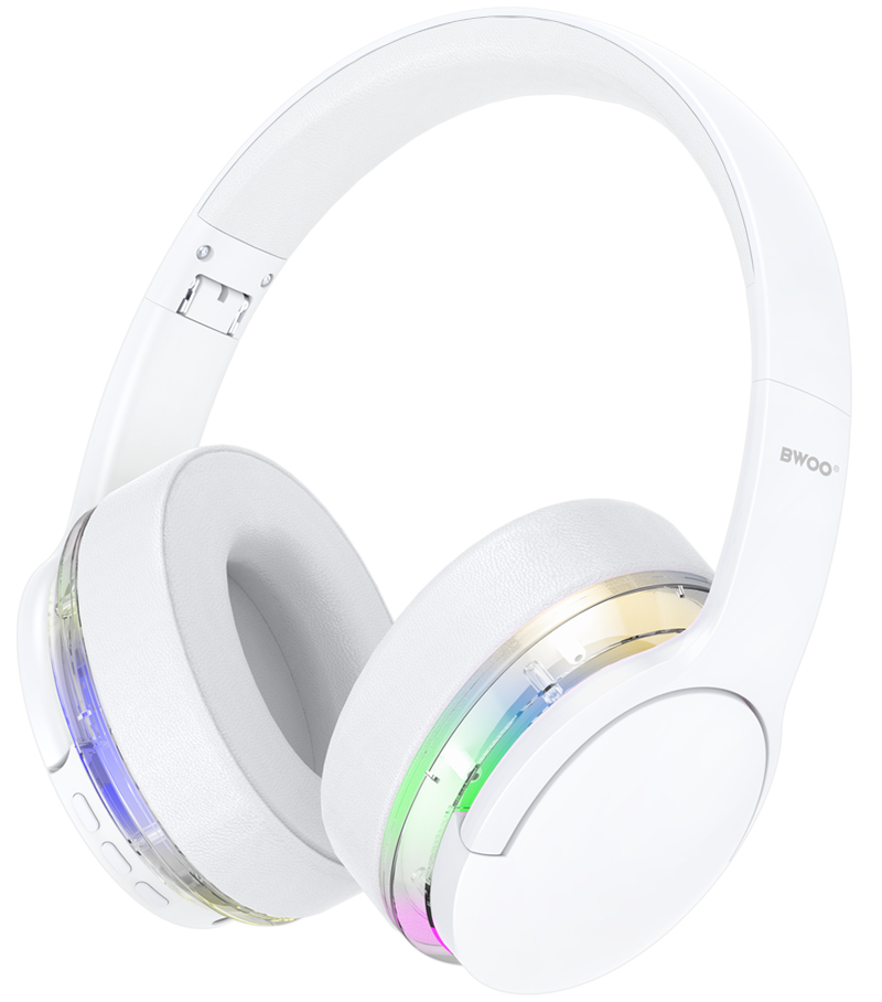 Bluetooth-håndfri BWOO BO-BW587, A2DP, ANC, Hvid