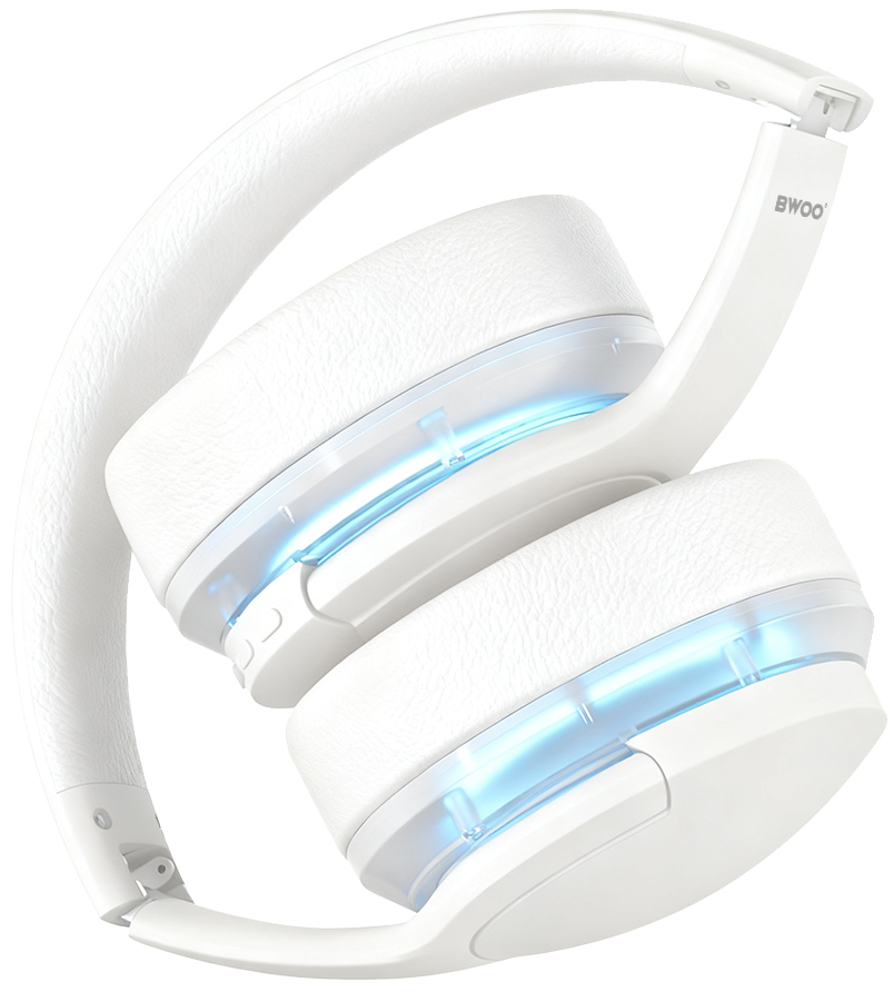 Bluetooth-håndfri BWOO BO-BW587, A2DP, ANC, Hvid