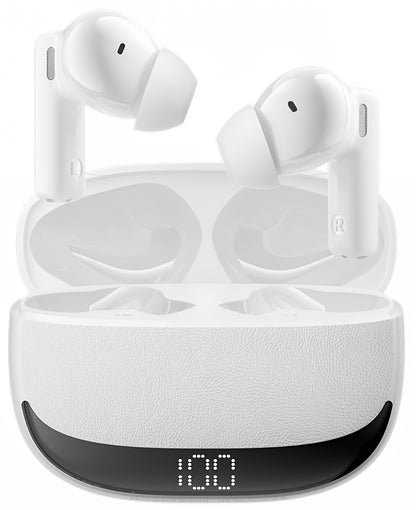Bluetooth-håndfri BWOO BW40, TWS, ANC, Hvid
