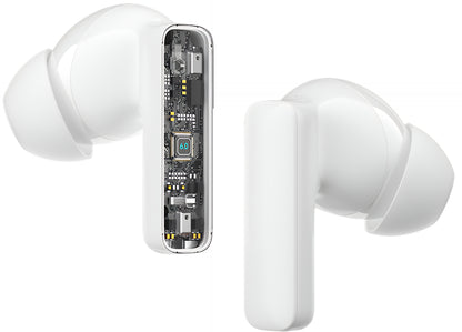 Bluetooth-håndfri BWOO BW40, TWS, ANC, Hvid