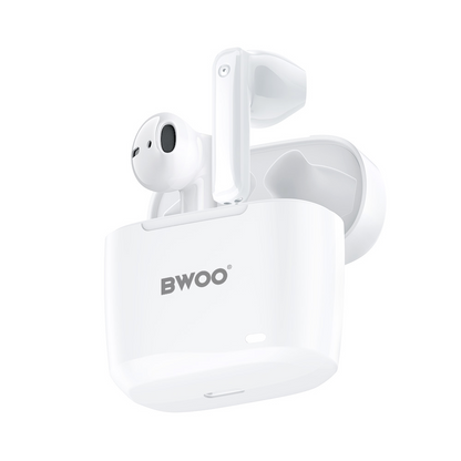 Bluetooth-håndfri BWOO BW94, TWS, Hvid