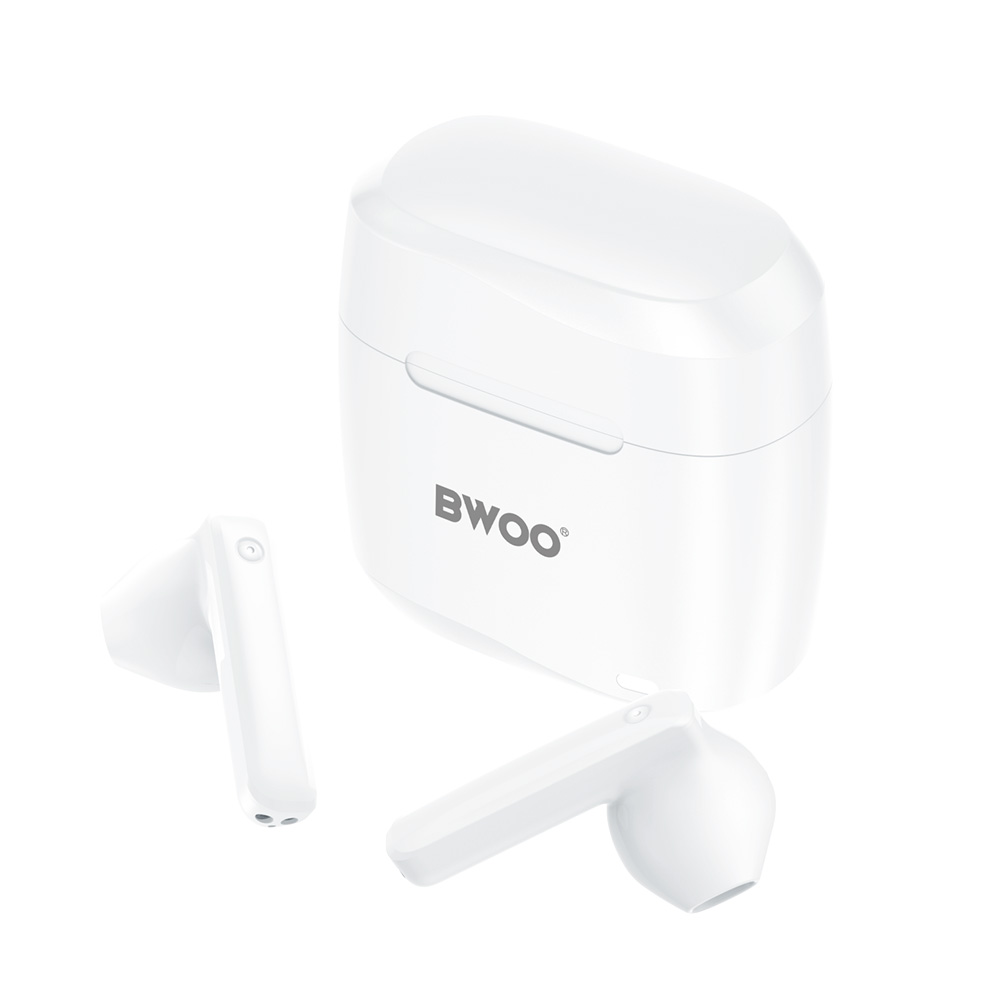 Bluetooth-håndfri BWOO BW94, TWS, Hvid