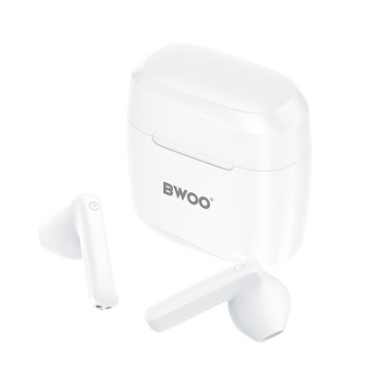 Bluetooth-håndfri BWOO BW94, TWS, Hvid